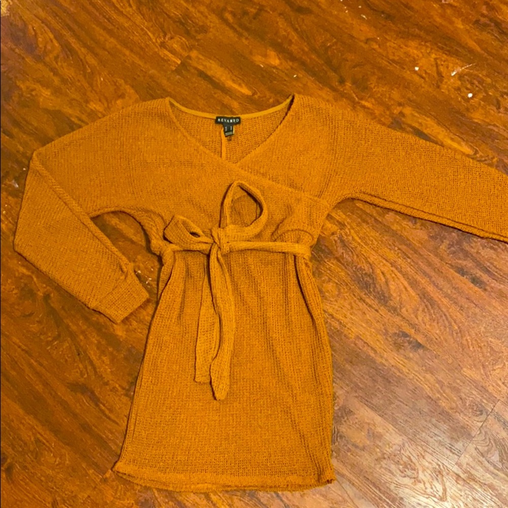 brown dress xs